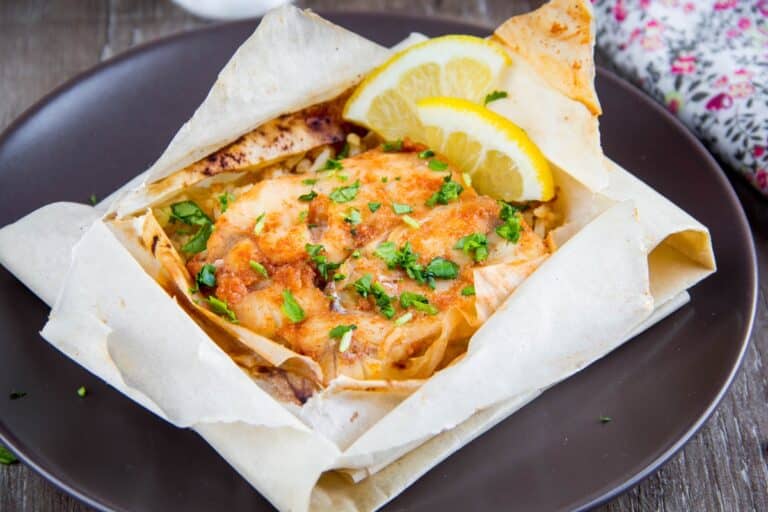 Saumon en papillote