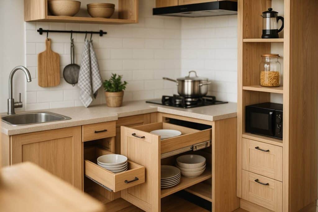 Aménager une petite cuisine : idées de mobilier malin pour un espace optimisé