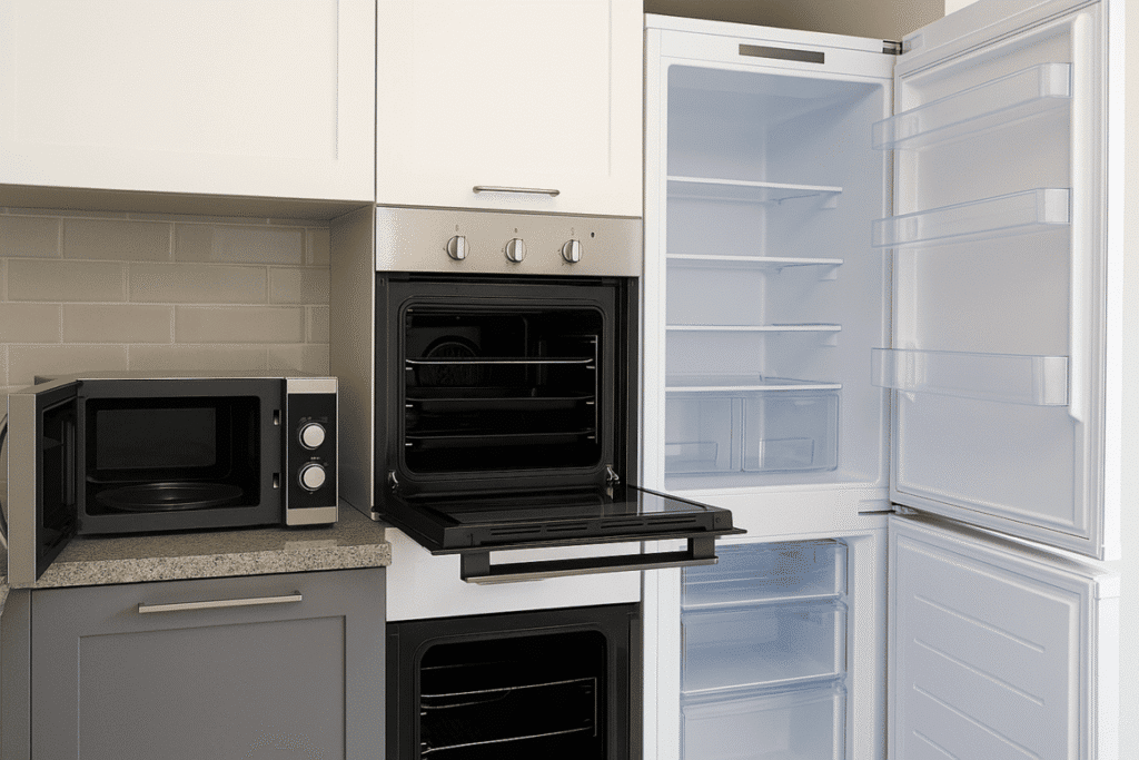 L’entretien des électroménagers : micro-ondes, four et réfrigérateur sans stress