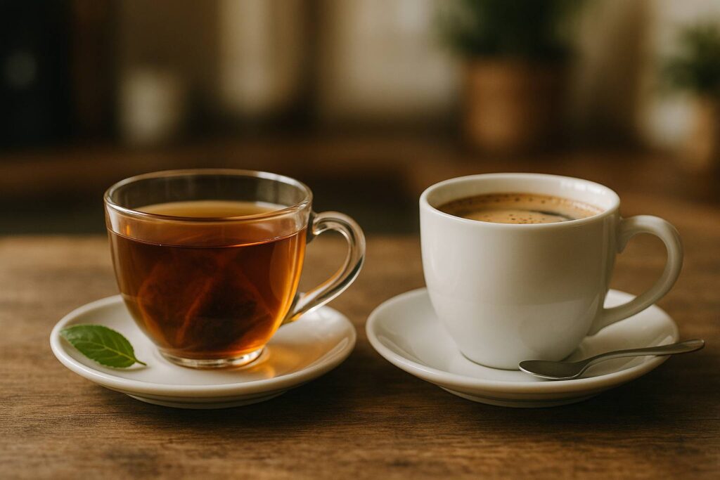 Thé vs café : lequel choisir pour bien démarrer sa journée ?